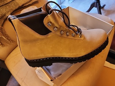 Heschung Mens Leather Boots BNIB size 11 44 Euro