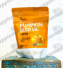 Pumpkin Seed Oil 1000mg with Saw Palmetto 300-Softgels.