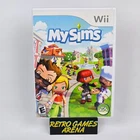 MySims My Sims (Nintendo Wii) Case & Disc