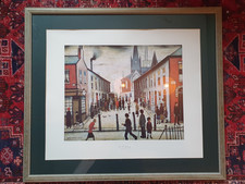 LS Lowry The Fever Van, High Quality Paper Print Art Painting Picture 80 x 60cm