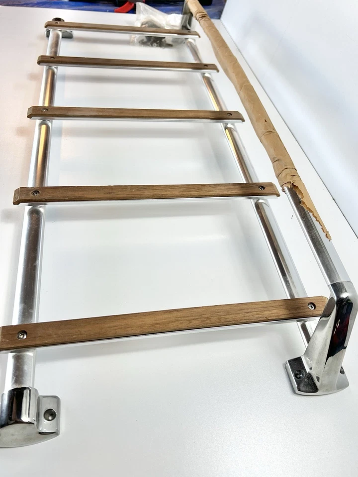 Vintage Deck Trunk Roof Luggage Rack Assembly MG TRIUMPH Universal Chrome 36x14 - Image 4 of 4