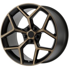Performance Replicas PR126 Z28 20x10 5x120 +35mm Black/Bronze Wheel Rim 20" Inch