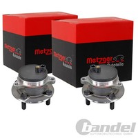 2X Metzger RADLAGER-SATZ Vorne Passend FÜR Abarth 124 Fiat 124 Mazda MX-5
