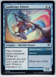 Landscape Painter // Vibrant Idea (Foil) #56 Secrets of Strixhaven