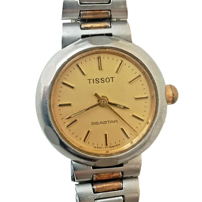 Vintage Tissot Seastar Quartz Damen Armbanduhr (neue Batterie benötigt)