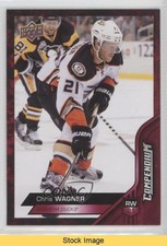 2016-17 Upper Deck Compendium Red Chris Wagner #308 READ 0e3