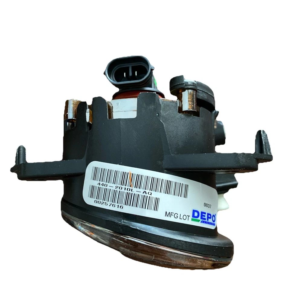 Depo Fog Light Lens LH Assembly 4402010LAQ Black Housing Clear Mercedes 2004-10 - Image 4 of 4