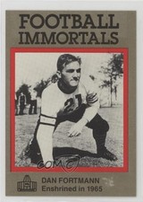 1985-88 Football Immortals Danny Fortmann #23 HOF 0q3