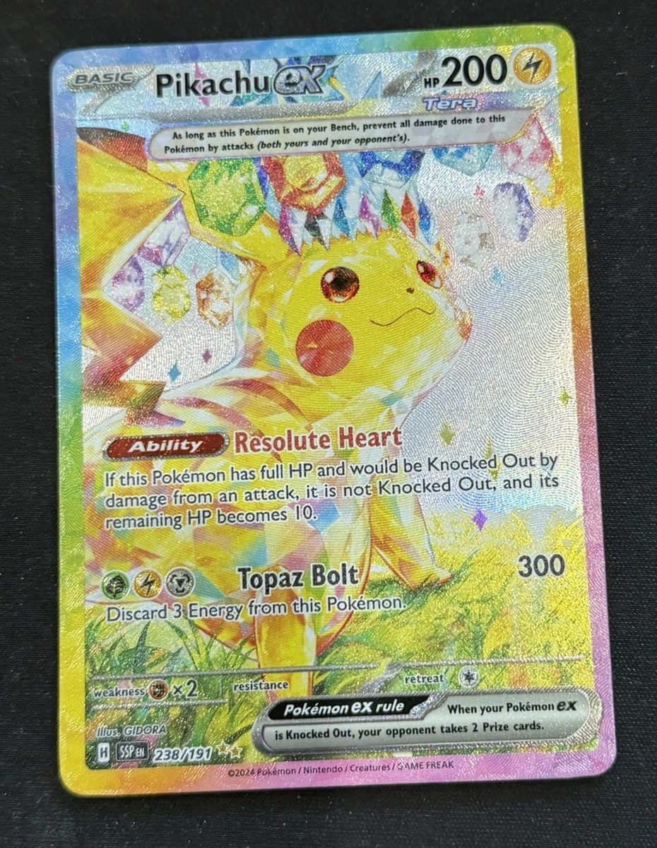 Pikachu Ex Pokémon TCG Cards for sale | eBay