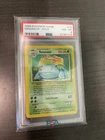 1999 Base Set Unlimited Venusaur Holo PSA 8 #15/102