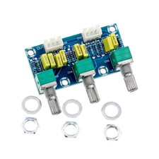 2-6pack Audio Preamplifier Module Treble Bass Tone Control Sturdy Audio Toning