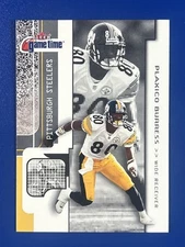 2001 Fleer Game Time Football Plaxico Burress Pittsburgh Steelers #41