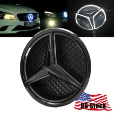 Front Grille LED Emblem Light Illuminated Logo Star Badge Fit For Mercedes-Benz