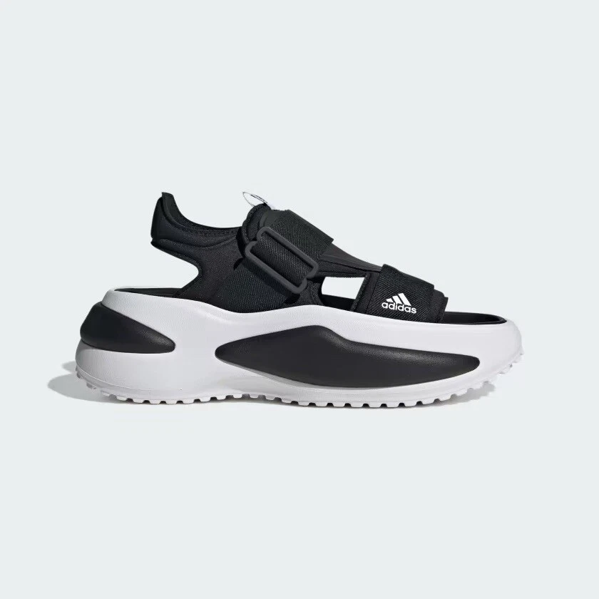 Taglia 9 Sandali Adidas MEHANA da donna nero bianco.