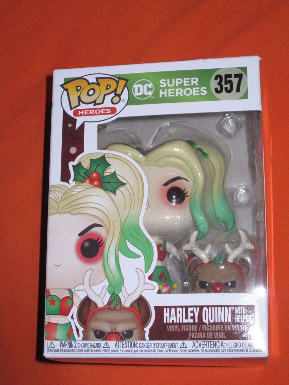 Funko Pop! DC Super Heroes #357 Harley Quinn With Helper Vinyl Figure