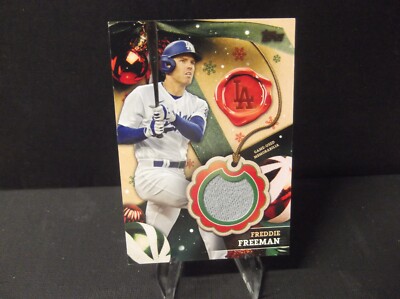 2024 Topps Holiday - Freddie Freeman RC-FF Game Used Relic - Los