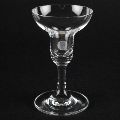  ️ Zwiesel Glas Kerzenhalter Glas 14,5 cm klar transparent Vintage ReUse  ️