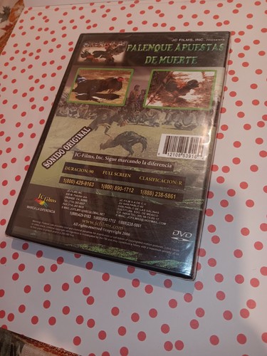 Palenque Apuestas De Muerte Dvd Sellado Pelicula Mexicana - Imagen 2 de 4