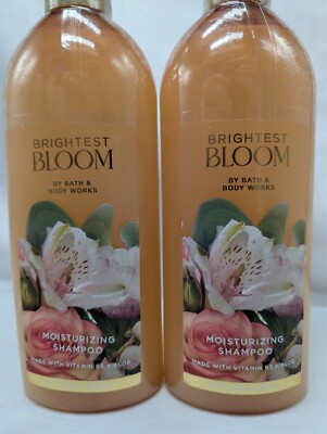Set of 2 Bath & Body Works BRIGHTEST BLOOM Shampoo 16oz Bottles