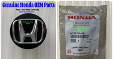New Genuine 22-25 Honda CIVIC 2022-2025 Wheel Center Cap Black / Chrome 62 mm