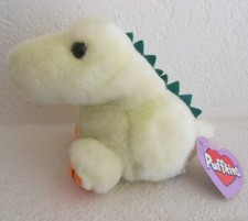 PLUSH DINKY YELLOW PUFFKIN DINOSAUR RETIRED 1997 SWIBCO