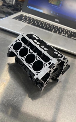 Chevy LS Engine Card Holder, LS3 Engine, LS Intake Manifold, LS Valve Covers - Picture 4 of 10