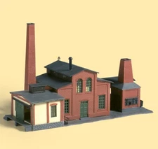 12244 Auhagen HO Antique Coal Gas Factory Scale 1:87 Assembly Kit