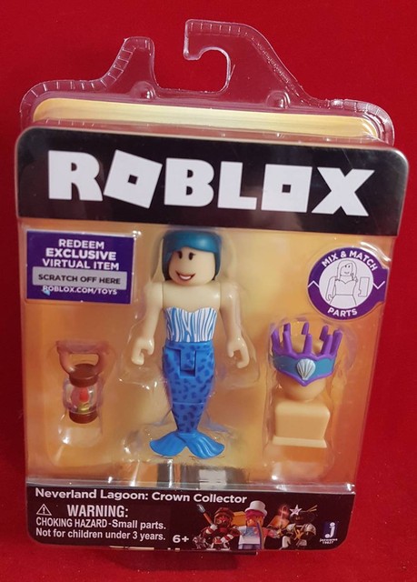 Roblox Neverland Lagoon Crown Collector 3 Core Action Figure 19827 Code Mermaid -