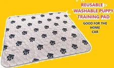 Leiamex Large 31x35 - 2 Pack Reusable Washable Absorbent Dog Training Pads