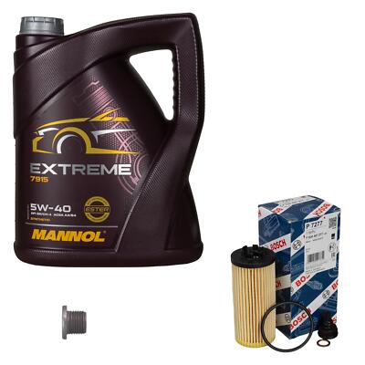 BOSCH Ölfilter 5 L MANNOL Extreme 5W-40 für MINI Mini Cooper One BMW 2 Active