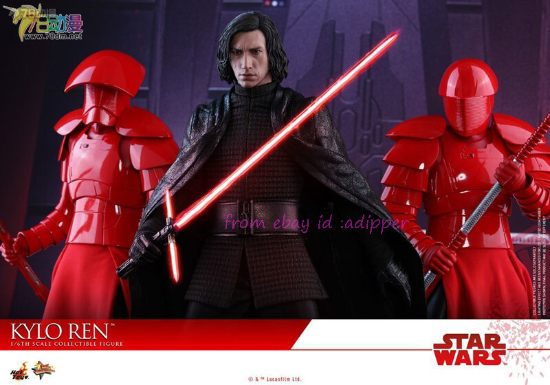 Hot Toys Mms438 1/6 The Last Jedi Kylo Ren Adam Driver Action