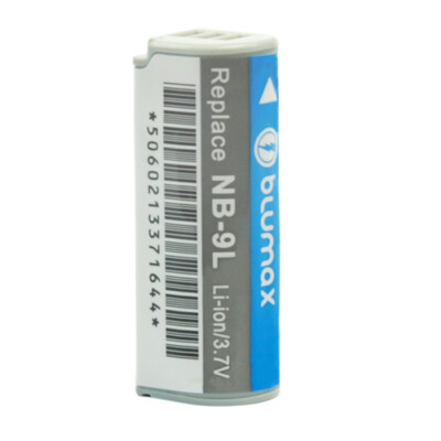 Blumax Akku passend für Canon NB-9L IXUS 1000 1000HS 1100HS 500HS 600 mAh (3,7V)