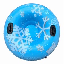 Inflatable Ski PVC Sledding Tube Thicken Snow Tubing Winter Snow Tube U3O4