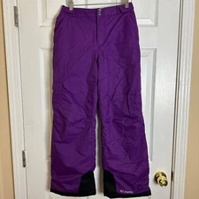 Columbia Winter Omni-Heat Outgrown Purple Bugaboo Snow Pants Kids Size L