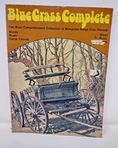 Bluegrass Complete songbook Sheet Music Edition Piano Vocals Guitar 192 pages