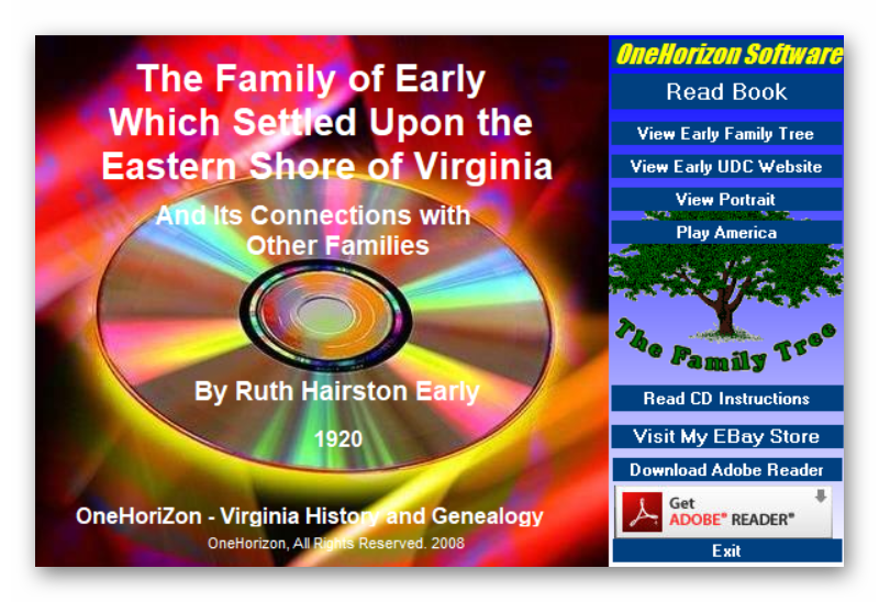 The Family of Early Virginia Genealogy eBay