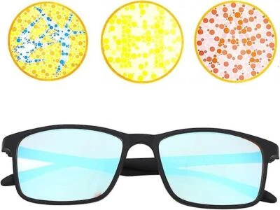 GOTRAYS Occhiali per daltonici, occhiali alla moda per daltonici, occhiali rosso-verde