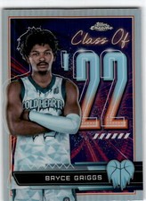 2022-23 Topps Chrome Overtime Elite #CO-8 Bryce Griggs OTE Class of...