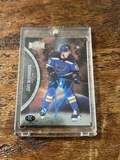 Jake Neighbours IP Signed Skybox Metal Rookie Card JSA Coa Autographed Blues
