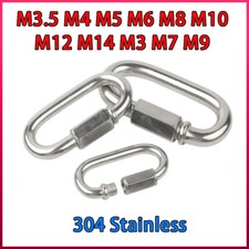Quick Link For Chain Shackle - A2 304 Stainless Steel - M3.5-M9