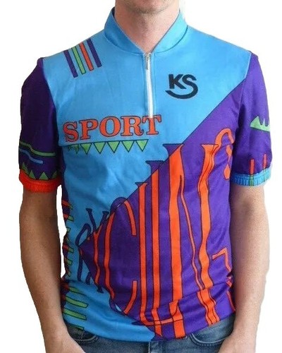 Maillot Cycliste Nalini Crédit Agricole – Vintage 1999, Taille L