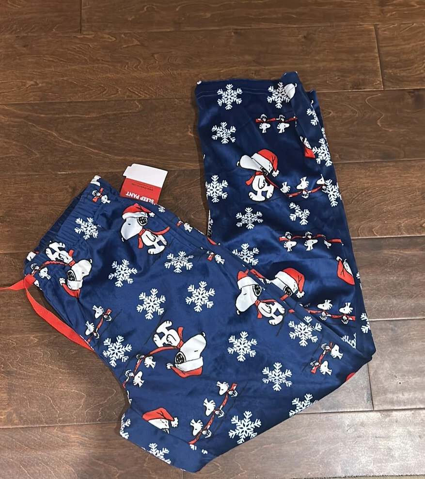 Snoopy men's pajama discount pants