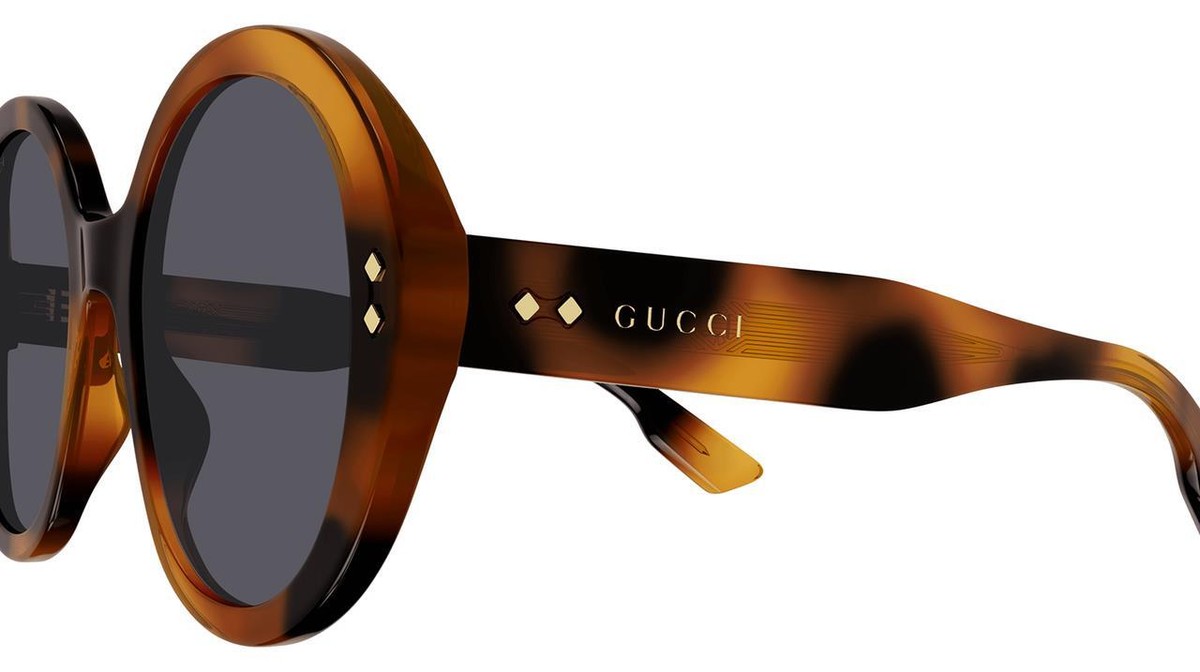 Gucci GG1081S Womens Designer Sunglasses in Tortoise Havana  display picture 2