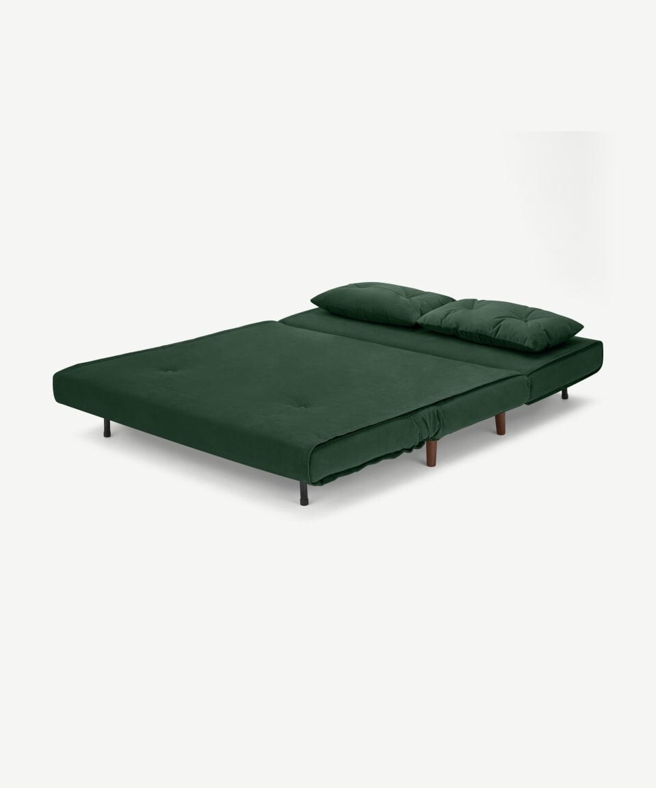 haru signle sofa bed in pine green RRP449 eBay