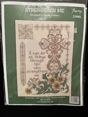Imaginating - 2508K - Strengthen Me - Cross Stitch Kit