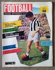 FOOTBALL Rivista Calcio 04 02 1960 - Sivori Juventus Poster Pelè Seghedoni Bari