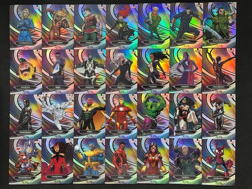 (33% )2025 Kakawow Aura Marvel BASE Silver Refractor (Lots of 28) no-repeat