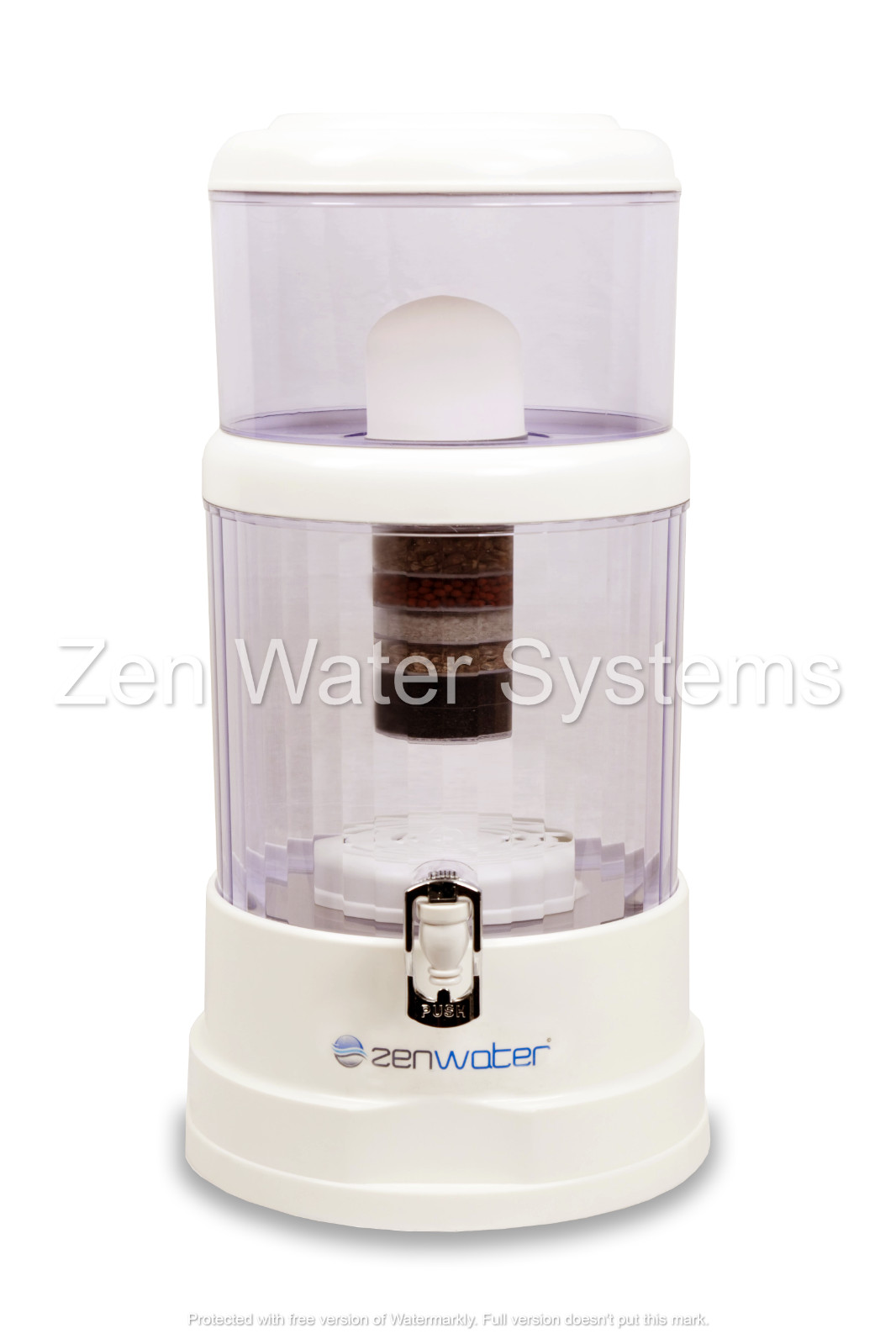 GENUINE ZEN WATER SYSTEMS - 6 GALLON COUNTERTOP WATER FILTER