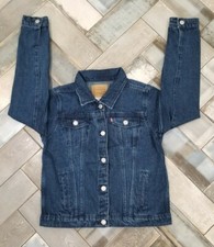 Levi's Youth Denim Trucker Jean Jean Jacket Size XL Retro Classic Pockets 13-15