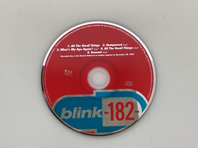 blink-182 - All the Small Things Australian CD Single (155 6252